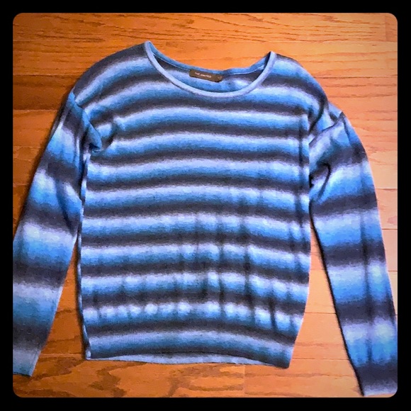 The Limited blue gray and black sweater. SzS - Picture 1 of 6